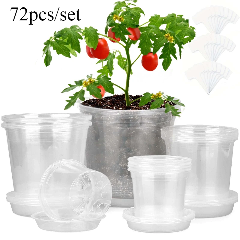 72 ชิ้น/เซ็ตล้าง Nursery Potsp - Net Pot 3 Inch บทวิจารณ์และราคา