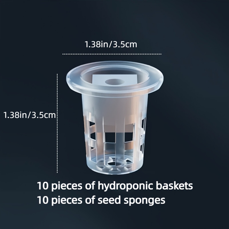 ชุดตะกร้าเพาะกล้าไฮโดรโปนิกส์  - Net Pot 3 Inch บทวิจารณ์และราคา