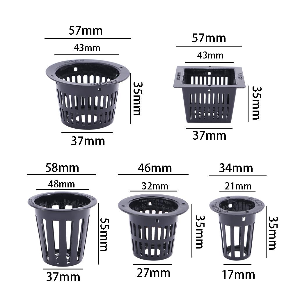 กระถางตาข่ายเพาะชำแบบไฮโดรโปนิ - Net Pot 3 Inch บทวิจารณ์และราคา